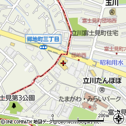 ＨｏｎｄａＣａｒｓ東京中央立川西店周辺の地図