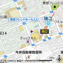 ビッグエコー 瑞江駅前店周辺の地図