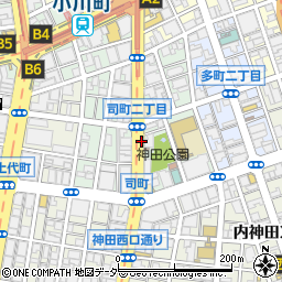 東京都千代田区神田司町2丁目周辺の地図