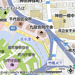 東京都千代田区九段南1丁目1周辺の地図