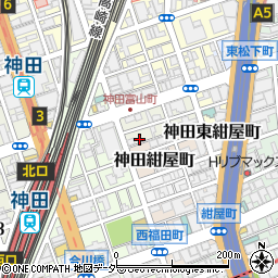 東京都千代田区神田富山町26-3周辺の地図