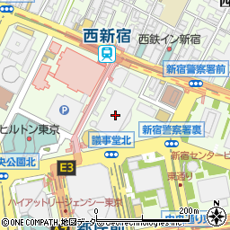 雛鮨 新宿アイランドタワー周辺の地図