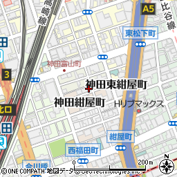 東京都千代田区神田紺屋町44周辺の地図