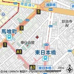 落合レース株式会社周辺の地図