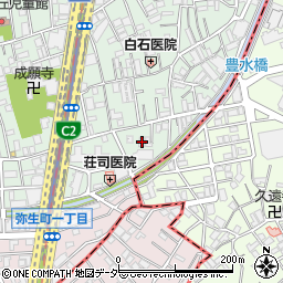 中野坂上ライブコープＢ棟周辺の地図