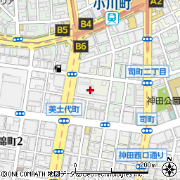 東京都千代田区神田美土代町周辺の地図