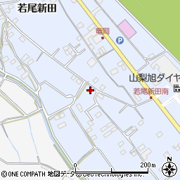 山梨県韮崎市龍岡町若尾新田953周辺の地図