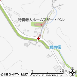 小足周辺の地図