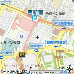 セブンイレブン新宿アイランドタワー店周辺の地図