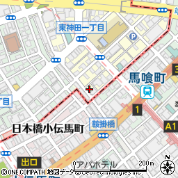 日東タオル株式会社　神田営業所周辺の地図