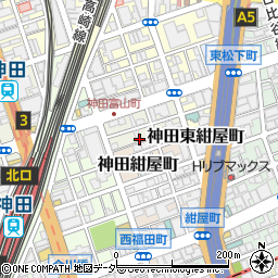 東京都千代田区神田富山町27周辺の地図