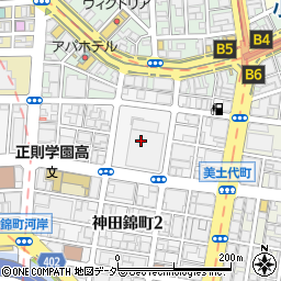 東京都千代田区神田錦町2丁目2周辺の地図
