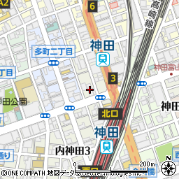 株式会社神田商会　営業部周辺の地図