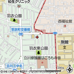 武蔵庵周辺の地図