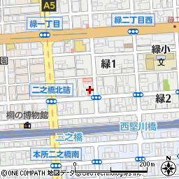 東京都墨田区緑1丁目7-9周辺の地図