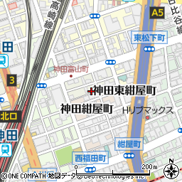 東京都千代田区神田富山町28-7周辺の地図