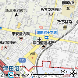 津田沼第一生命ビル管理室周辺の地図