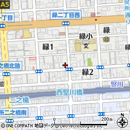 クレストコート両国馬車通り周辺の地図