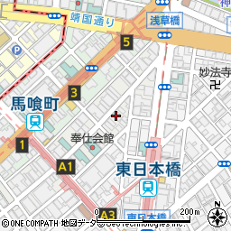 東京都中央区日本橋横山町8周辺の地図