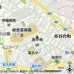 東京都新宿区富久町5-5周辺の地図