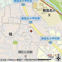 山梨県甲斐市境428-6周辺の地図