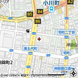ベルサール神田　イベントホール　ホールＡ周辺の地図