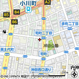 パークルール神田司町ロンド周辺の地図