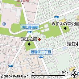 東京都江戸川区瑞江4丁目10周辺の地図
