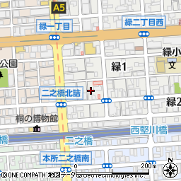 東京都墨田区緑1丁目7-2周辺の地図