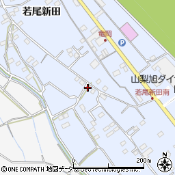 山梨県韮崎市龍岡町若尾新田951-3周辺の地図