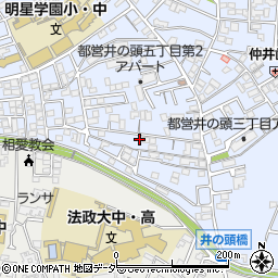 成江堂周辺の地図