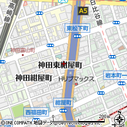 東京都千代田区神田東紺屋町28-1周辺の地図