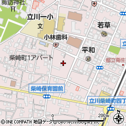 東京都立川市柴崎町2丁目24周辺の地図