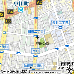 東京都千代田区神田司町周辺の地図