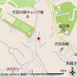 東京都八王子市犬目町855-13周辺の地図
