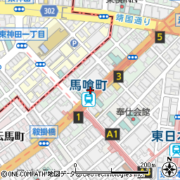 江戸通り周辺の地図