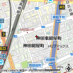 東京都千代田区神田富山町28-2周辺の地図