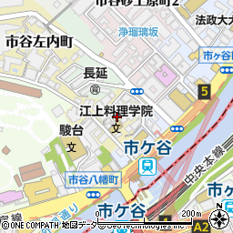 東京都新宿区市谷左内町21周辺の地図