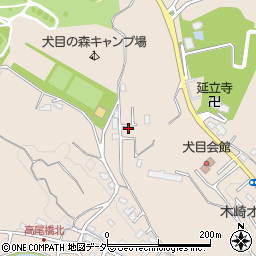 東京都八王子市犬目町855周辺の地図