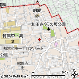 フラットおおしま周辺の地図