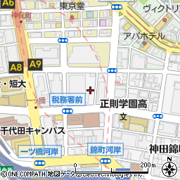 東京都千代田区神田錦町3丁目22周辺の地図