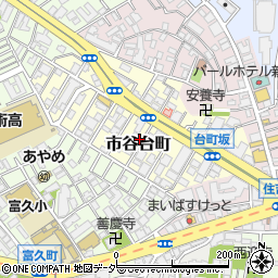 東京都新宿区市谷台町10-5周辺の地図