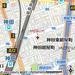 神田通信機株式会社周辺の地図