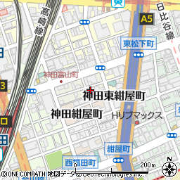 東京都千代田区神田富山町29周辺の地図