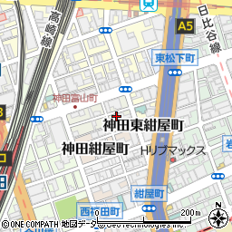 東京都千代田区神田富山町30周辺の地図