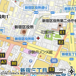 東京都新宿区歌舞伎町1丁目1 13の地図 住所一覧検索 地図マピオン