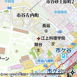 東京都新宿区市谷左内町11周辺の地図