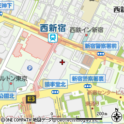 〒163-1313 東京都新宿区西新宿 新宿アイランドタワー（１３階）の地図