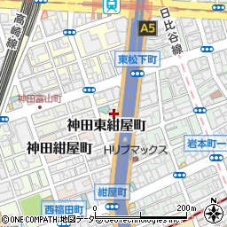 東京都千代田区神田東松下町10周辺の地図