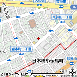 メインステージ千代田岩本町コモデ周辺の地図